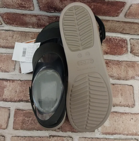 🆕️brand New With Tags 2023 Crocs brooklyn Low Wedge - Picture 6 of 10